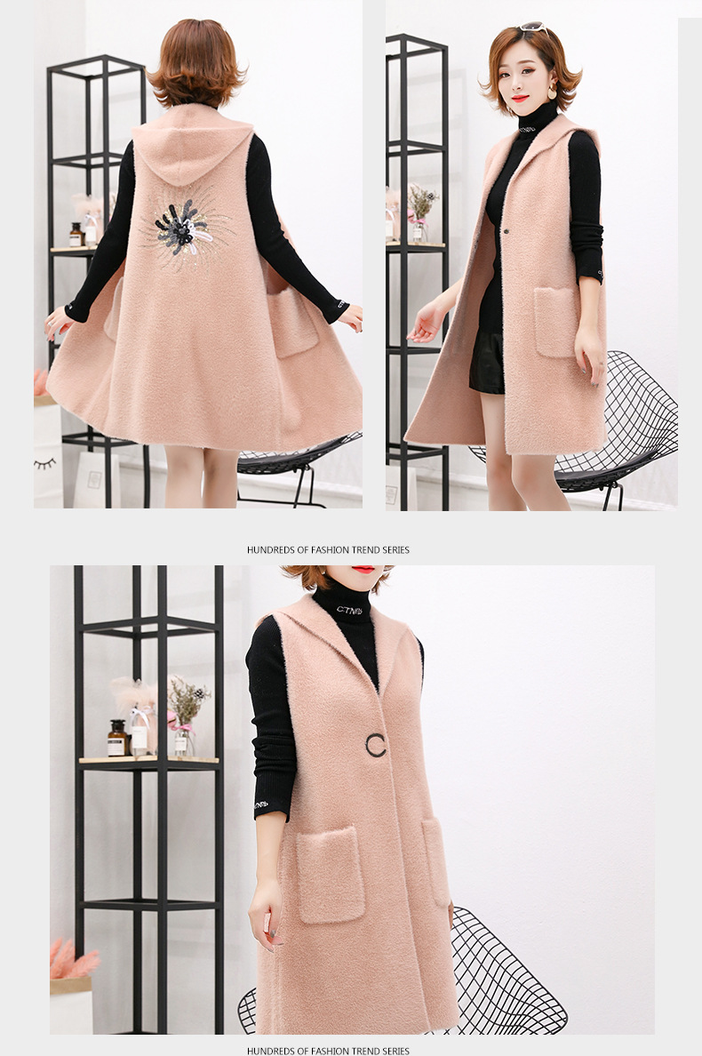 Gilet femme AUTOMNE DE BASE en Tricot - Ref 3316424 Image 25