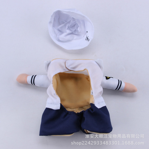 Pet funny transformation costume dog cat teddy bear pug bulldog funny cute upright costume