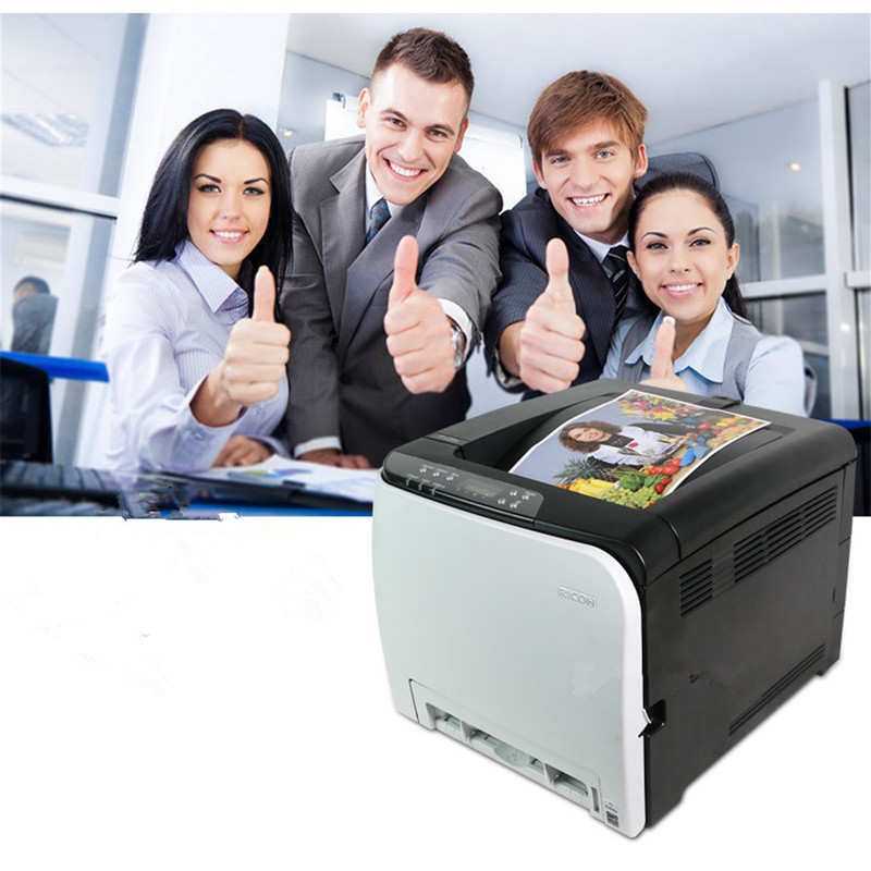 原装彩色激光打印机自动双面打印 手机WIFI打印  图纸效果图打印|ms