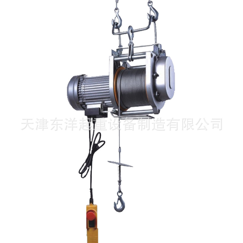 钢丝绳电动提升机  多功能提升机 电动葫芦小型运行可配无线遥控