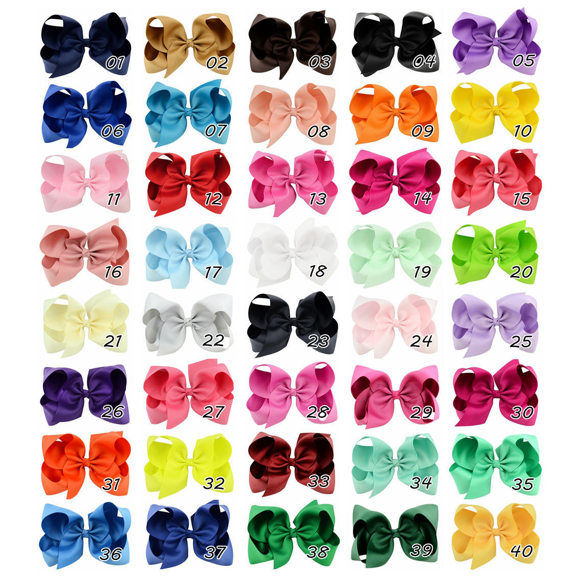 Europe And America Children's Bow Hairpin Headdress Candy Color Flower Headband display picture 1