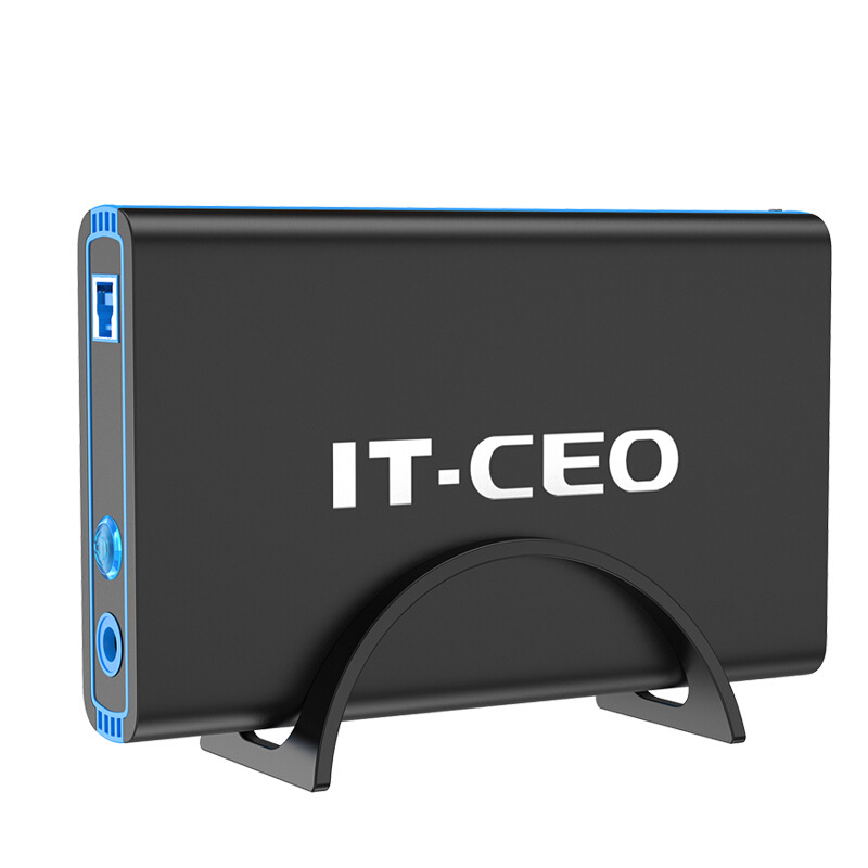 IT-CEO 硬盘盒3.5英寸移动硬盘盒USB3.0 SATA串口铝合金硬盘盒