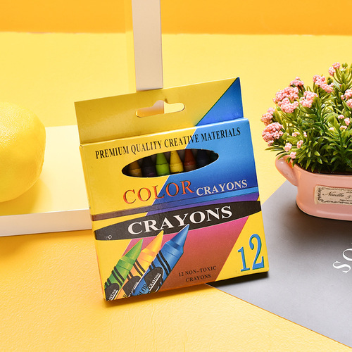 Manufacturer supplies 12 color crayons, painting children's art supplies, 6 colors, 8 colors, 24 colors optional graffiti sticks