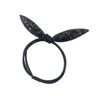 C104-2 Korean hot selling full of crystal colorful drilling cute rabbit ears hair ring three layers of rubber band stretch head rope