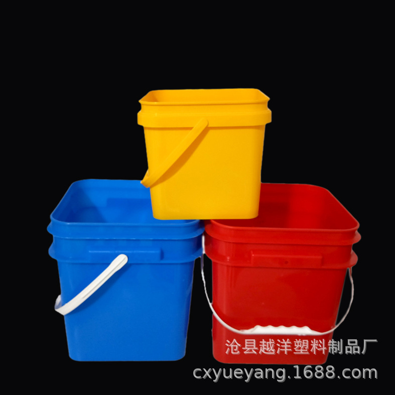 厂家销售5升5公斤 8升 10升 16升 20升 塑料方桶 塑料桶 颜色可定