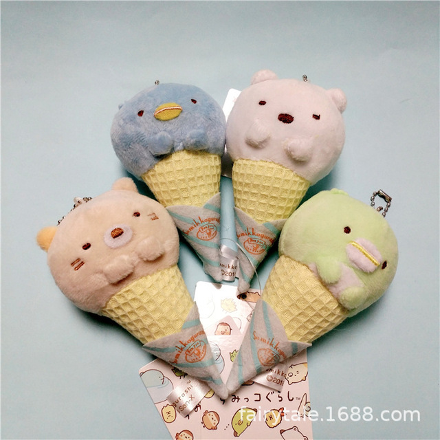 日单角落生物日单冰激凌墙角生物雪糕蜥蜴切白熊毛绒玩具挂件车饰 价格 厂家 哪里买 我有货 B 5yoho Cn