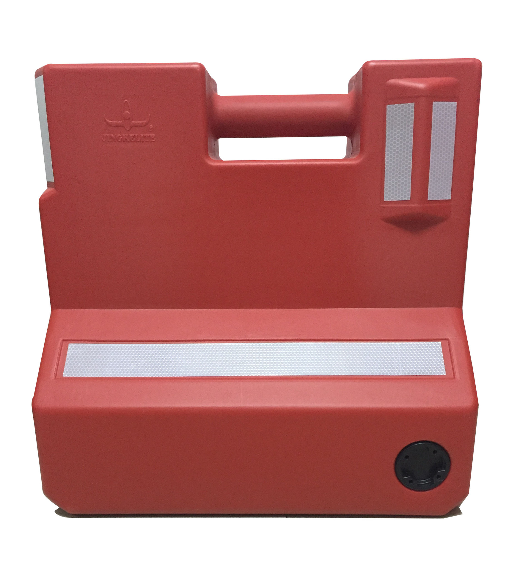 厂家直销 红白隔离墩 PE塑料 交通设施防撞墩道路安全分流 警客来