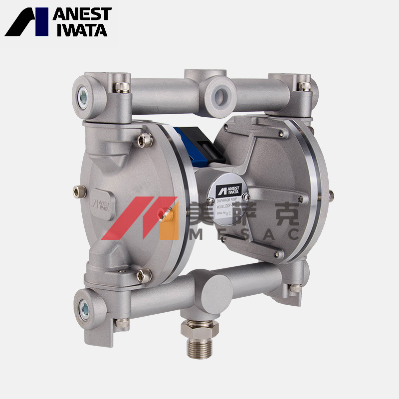 日本岩田DDP-120BN双隔膜泵浦 不锈钢气动隔膜泵浦水性漆喷漆泵浦