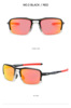 TR90 outdoor polarizer Men and women's real membrane polarized sunglasses mobilized square box KDEAM KD222