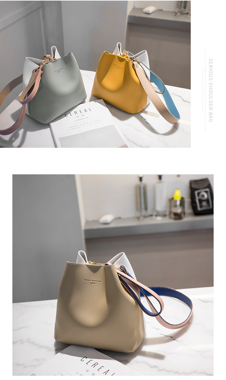 Women'S Gender Fashion Style Square Shape Medium Size Women's Medium Pu Leather Solid Color Fashion Square Magnetic Buckle Crossbody Bag