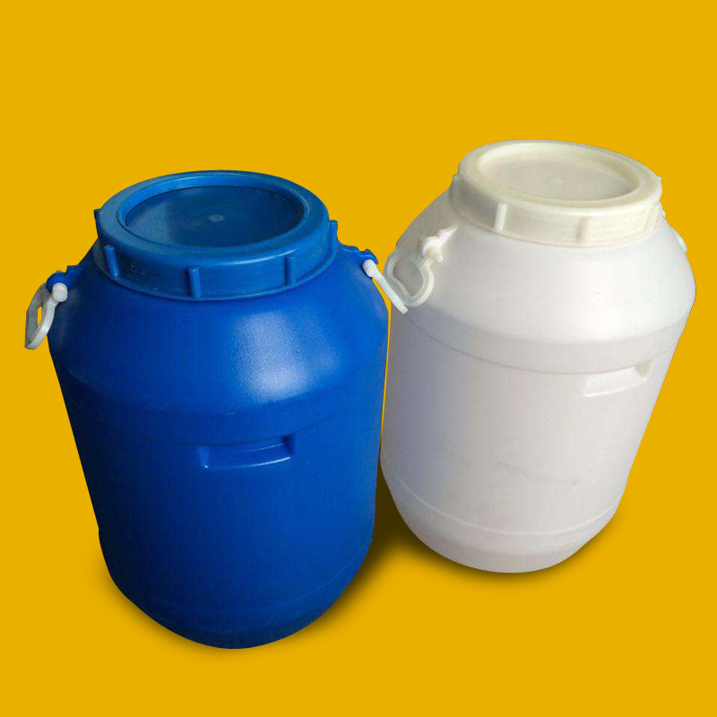 厂家直供50L化工桶 60L带盖带提手耐酸碱塑料桶 35L圆形酵素胶桶