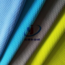 厂家直销全涤大鸟眼 吸湿速干透气网眼布骑行服运动服装面料