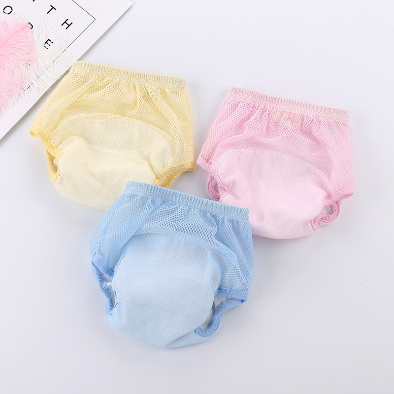 2020 New products Jibu 4 Gauze children Underwear net Budou baby Training Pants Infants ventilation Cloth diapers