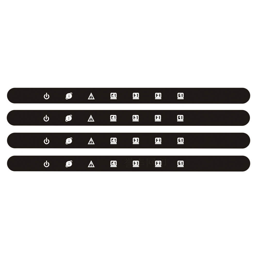 深圳pc贴膜供应商 仪器仪表标贴 pc标牌 pvc铭板 各种设备贴纸