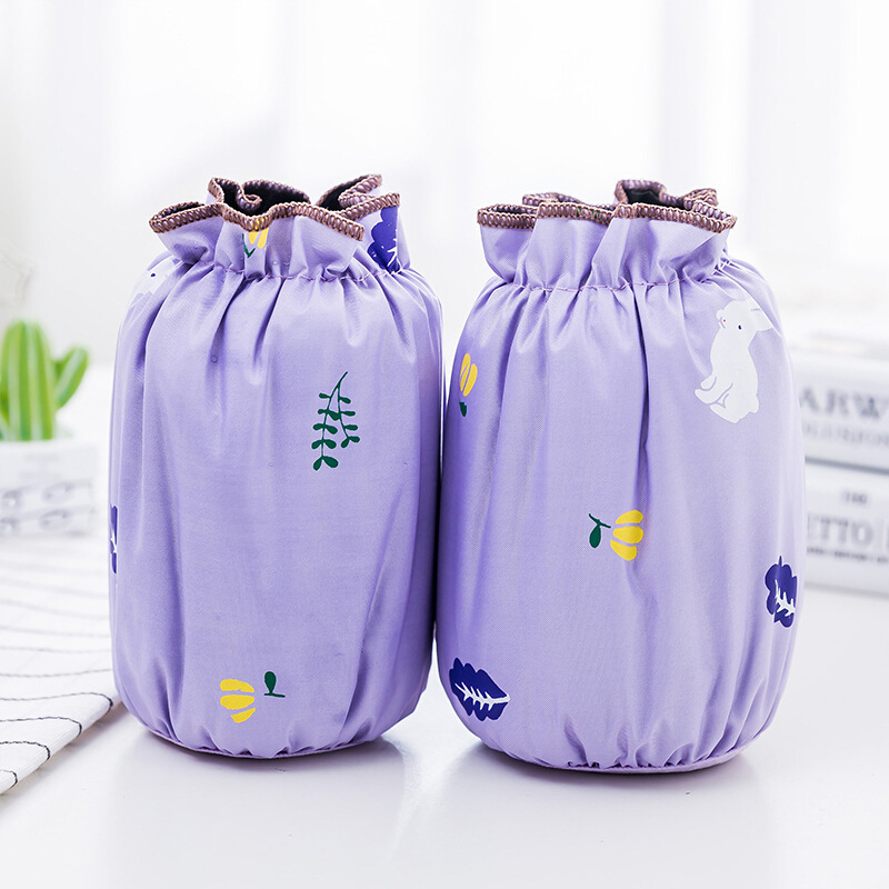 Manga larga protectora ooversleeve largo impermeable oversleeve mujeres adultas impermeable Otoño e Invierno Oficina lindo de longitud media