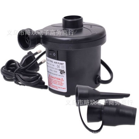 厂家批发 优质两用电动充气泵 电动打气筒 电泵 橡皮艇打气筒批发