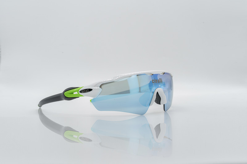 Naga sire CINALLI C-078 Sunglasses Cycling Racing Outdoor Sport Googles Protective TR90 Frame Eyewear w/ Black Polarized Lens