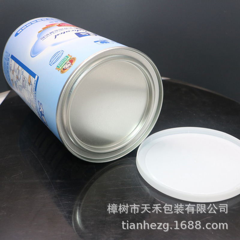 厂家直销 食品级铝箔纸400g宠物奶粉代餐粉蛋白质粉五谷粉纸罐