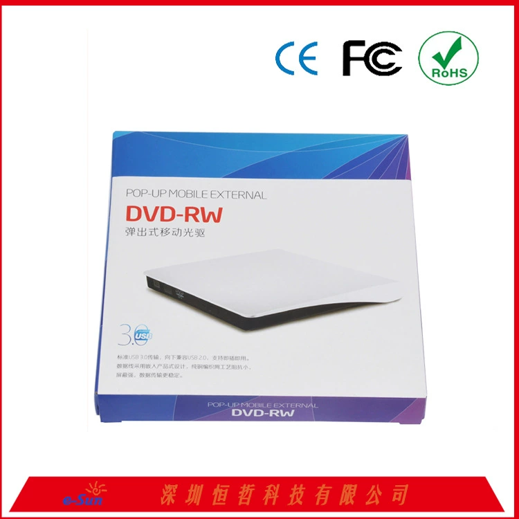 Производственный прямой продаж Hengzhe ECD819 ультратонкий USB3.0 SATA оптический привод внешний корпус для ноутбука