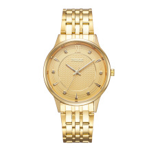 MK MIKE时尚简约情侣手表男士钢带石英手表简洁经典手表防水手表