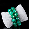 Organic agate round beads, accessory, handle, bead bracelet, handmade