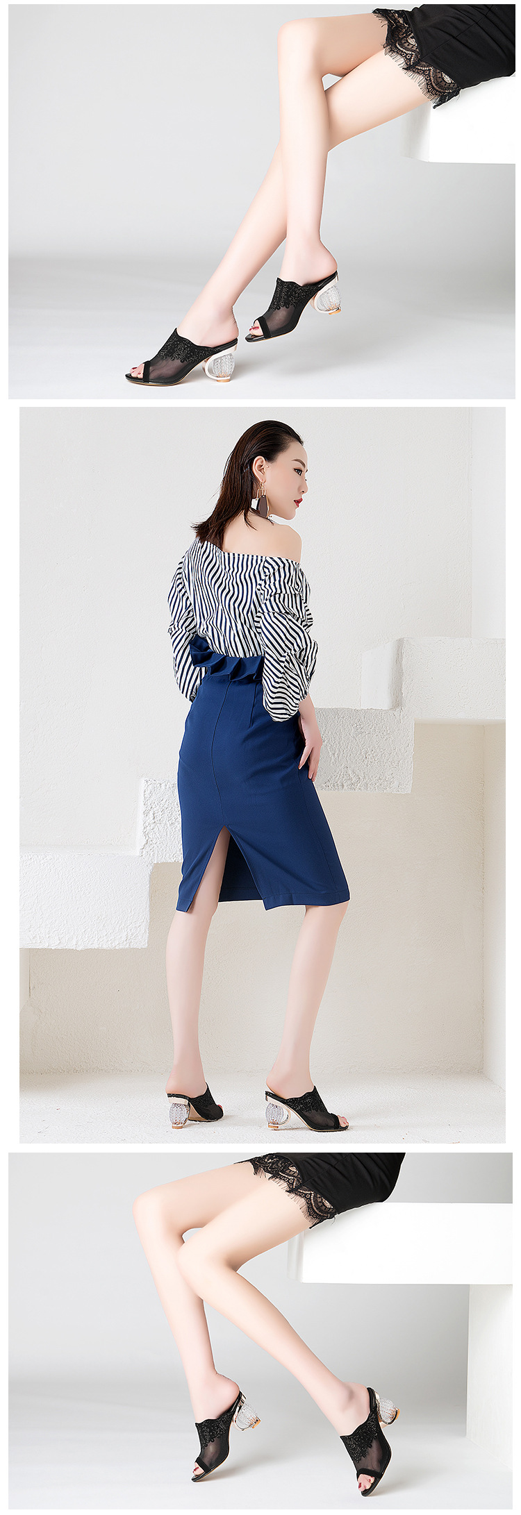 Chaussures été pour femme ZHJY CUIR SANS STANDARD en Caoutchouc - Ref 3345441 Image 15