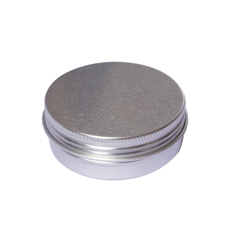 100mL caja de aluminio 100g lata de aluminio cera del pelo ungüento té caballo aceite cosméticos perla Mung frijol polvo alimentos caja de aluminio
