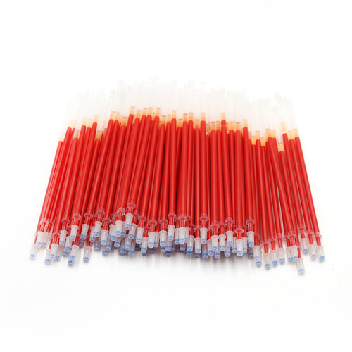 Qianhui gel pen needle tube black signature pen exam 0.5mm water pen color stationery refill European standard gel pen