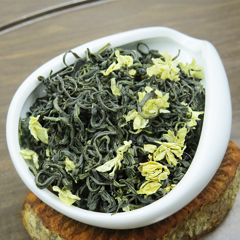 2021半坡芳茗茉莉花茶500g耐冲泡茶味足飘雪四川茶叶花毛峰厂批