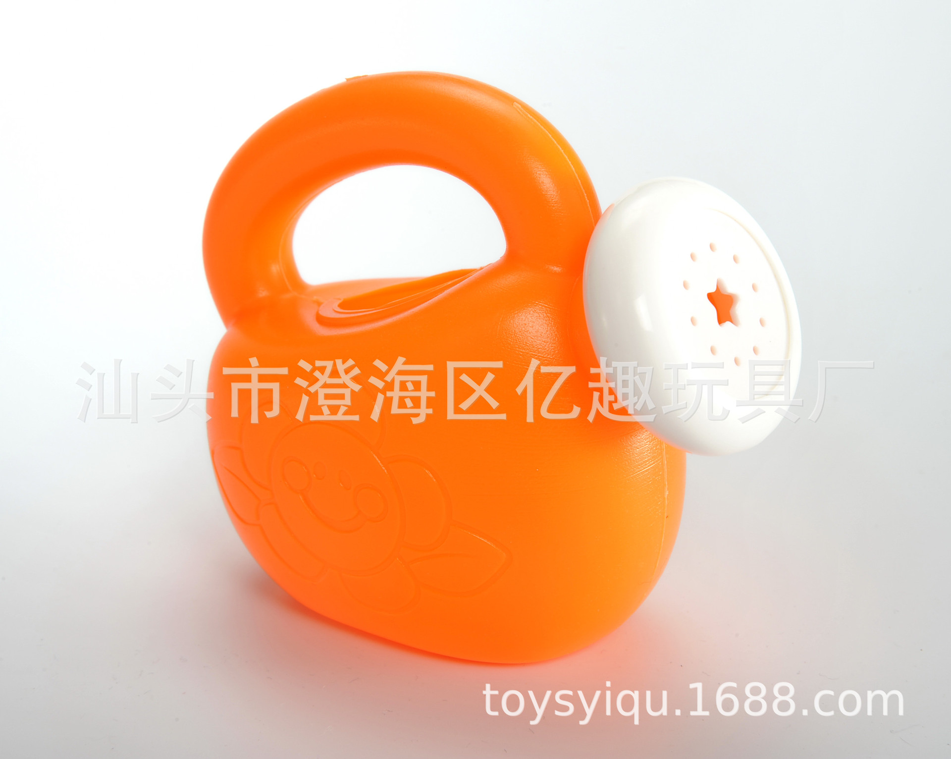 宝宝洗澡玩伴澡盆沐浴玩具 搪胶喷水 水壶浇花系列套装玩具