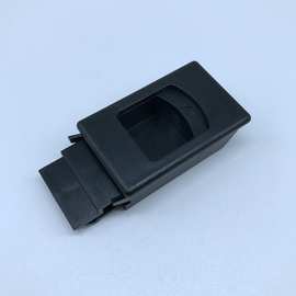 DK725-3B黑色塑料搭扣锁，箱体锁扣，机箱机柜扣锁，小搭扣锁