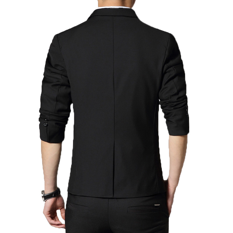 Hombres de primavera y verano nuevos hombres de traje casual de los hombres de negocios delgada chaqueta al por mayor estilo coreano pequeño traje