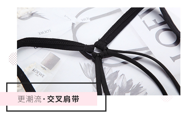 2020 New Parachute Girl's beautiful back and chest wrap, comfortable without steel rims, anti-glare, adjustable breathable sleep bra detail image 4