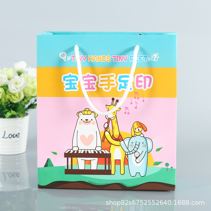 批发彩色纸袋 通用服装手提袋定做 环保广告手提纸袋