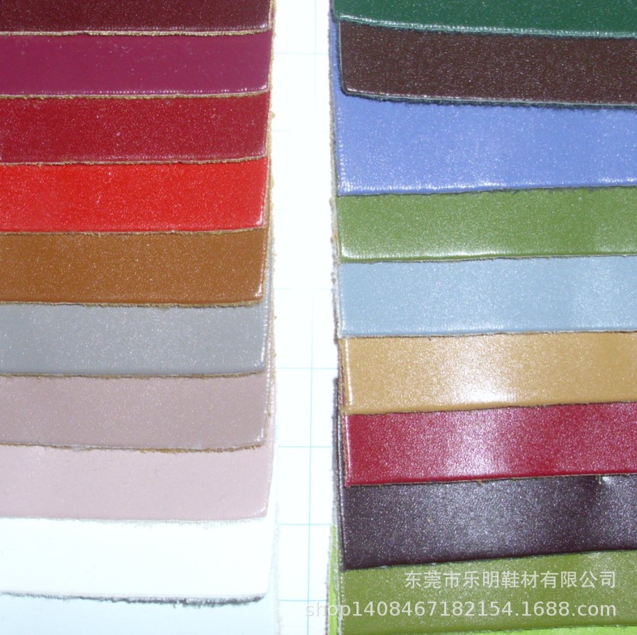 DP8015现货毛底胎牛纹1.2MMPU鞋材手袋箱包皮具电子产品