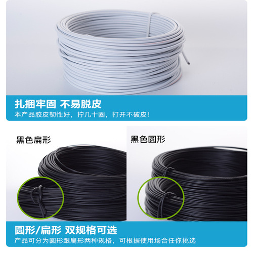 Zass Building Garden Binding Wire 0.55 0.75 0.9 1.2 1.5 Galvanized PVC Coated Iron Wire Tying Straps