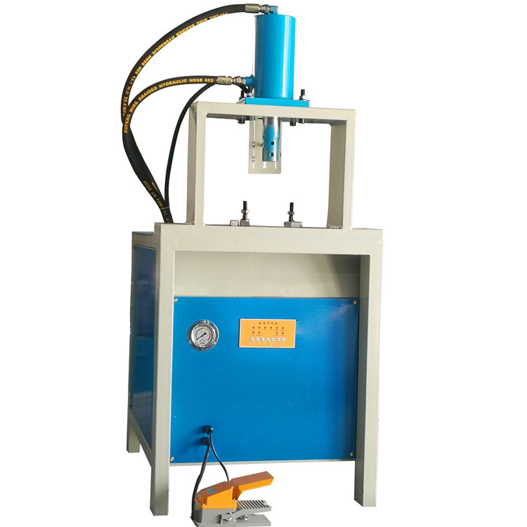 不锈钢冲孔机单头双头防盗网液压打孔机自动铝材铁管角铁槽钢打孔|ms