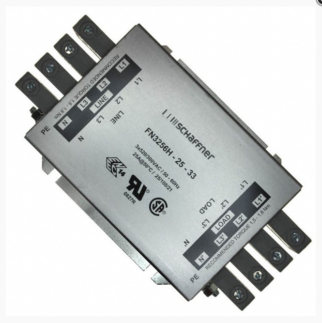 夏弗纳Schaffner进口三相电源线滤波器模块滤波器FN3256H-25-33