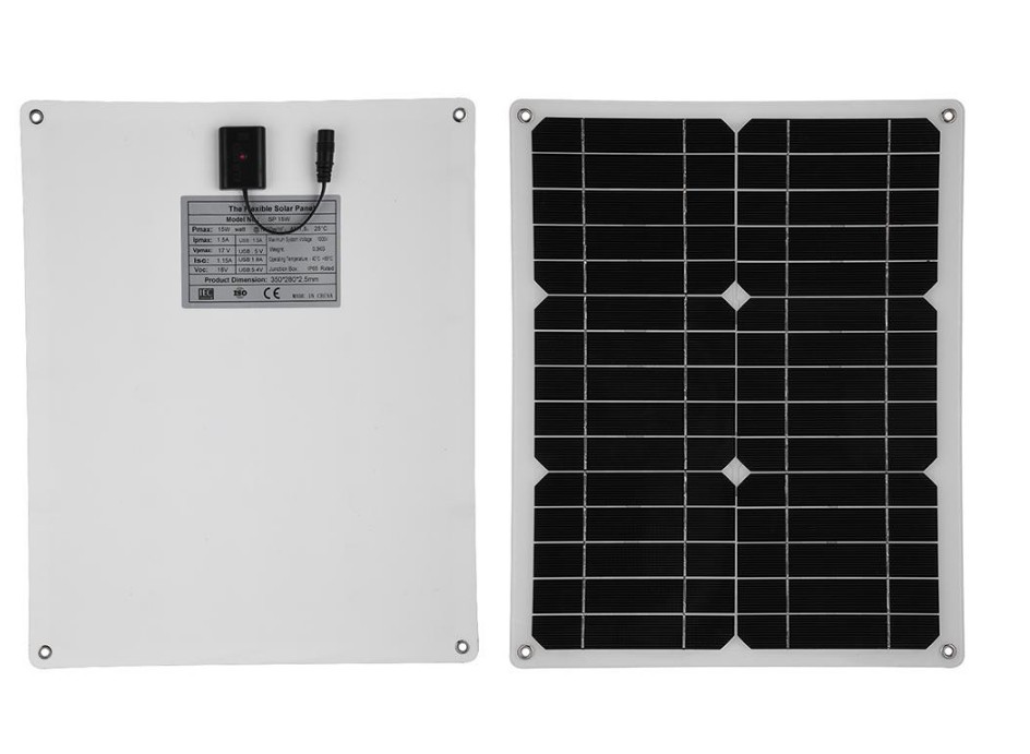 Chargeur solaire - 18 V - batterie Sans batterie mAh - Ref 3394722 Image 1