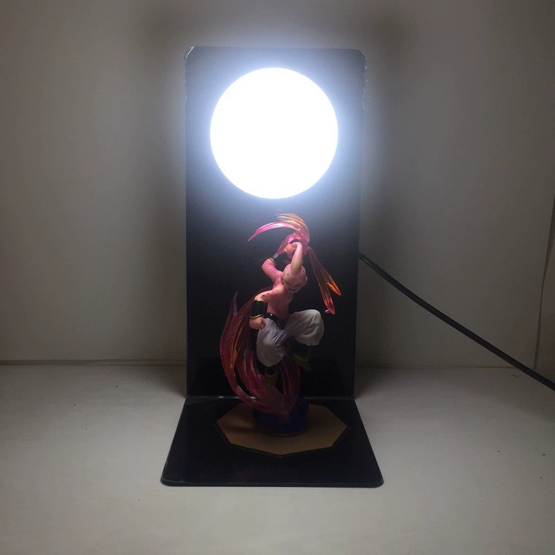 Dragon Ball, креативная мини-фигура, светодиодная настольная лампа, светящаяся игрушка, защита глаз