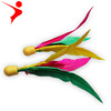 Legal high bulletbarbone Badminton Sanmao Ball a variety of colors Sanmao ball wholesale board badminton racket