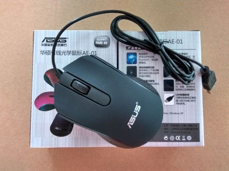 Stock laptop mouse ae01 wired usb mouse...