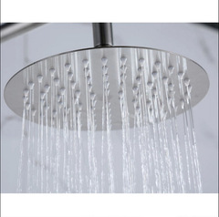 Factory direct sales 304 stainless steel shower head set hot and cold shower lift top spray shower head set