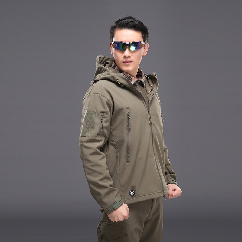 鲨鱼皮上衣绿色11