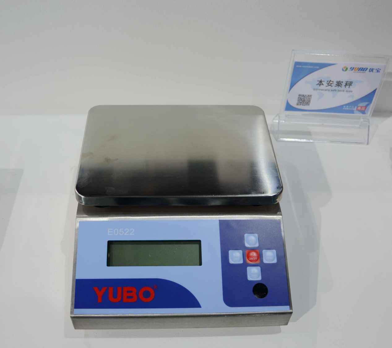 优宝0522型本安防爆案秤