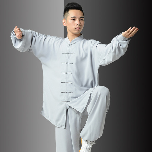 Cotton tai chi clothing kung fu uniforms for unisex martial arts training suit performance fitness suit for men and women