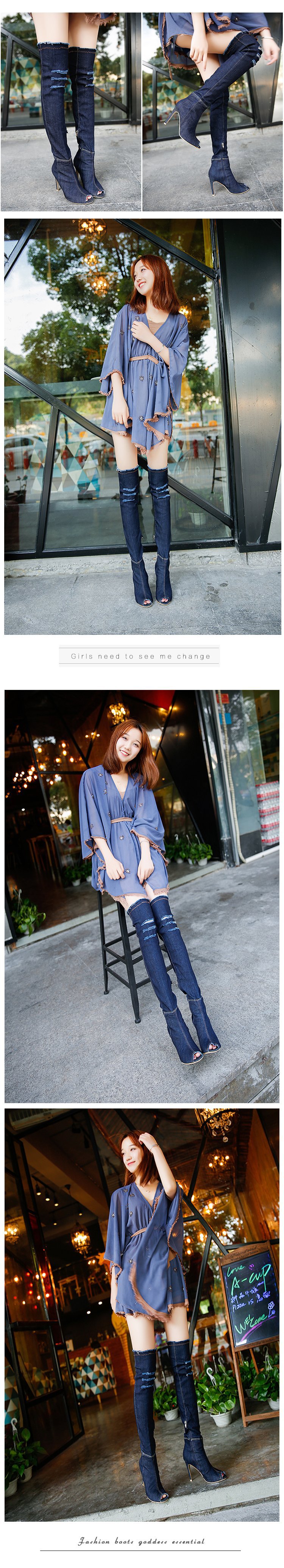 Bottes femme en Tissu - Ref 3354722 Image 19