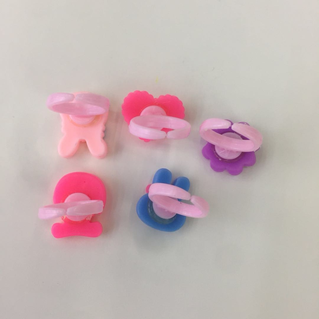 Cartoon Style Arylic Cartoon Character Kid'S Rings display picture 3