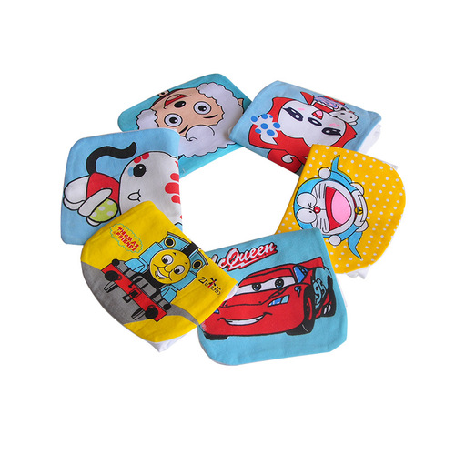 Aishimiao  New Arrival Sweat Towel Pure Cotton Baby Absorbent Towel Four-Layer Gauze Baby Back Support Towel Wholesale