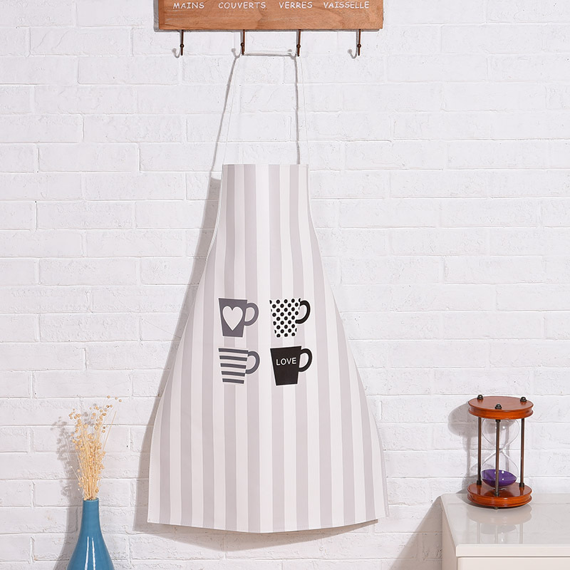 新款家居日用品批发广告围裙定制厨房专用无袖家居围裙货源批发